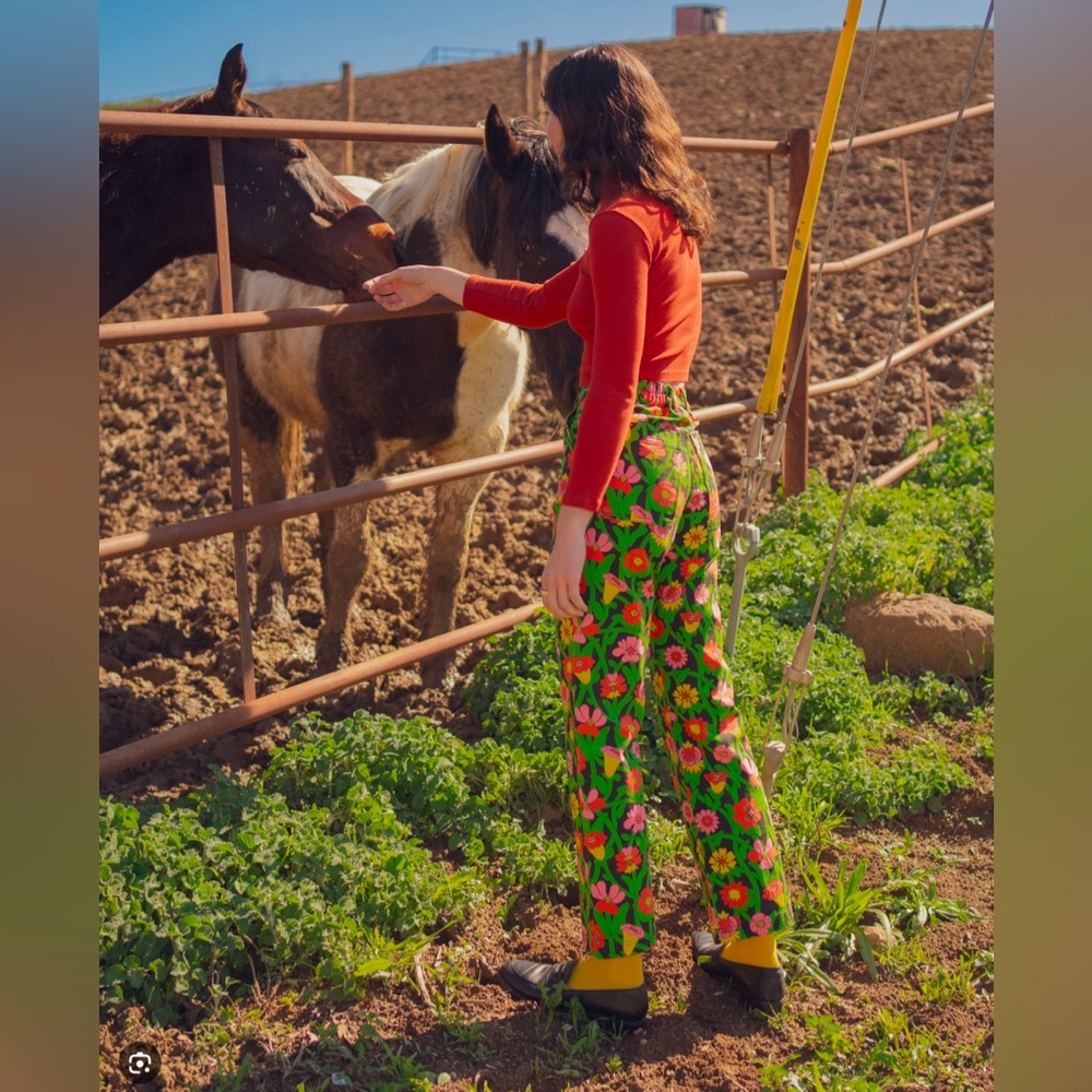 Big Bud Press Flower Tangle Pants